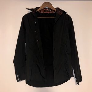 Black dress shirt